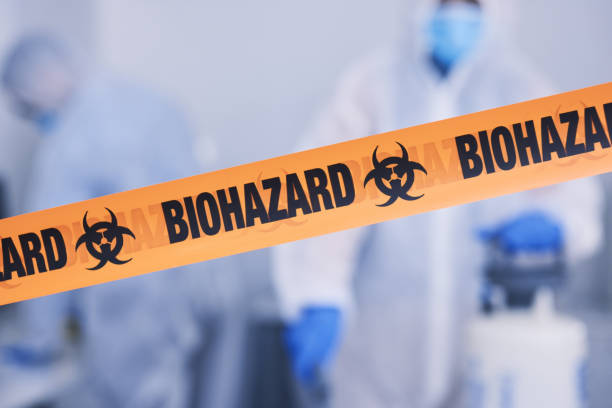Professional Biohazard technician working in Cranford, NJ